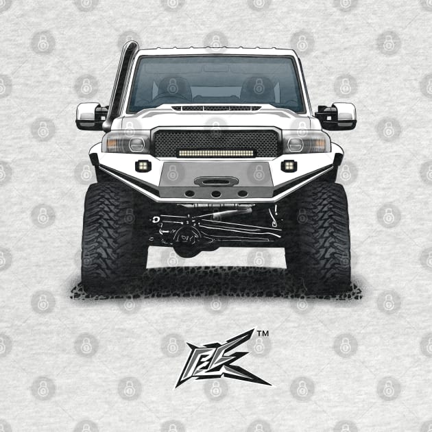 toyota lc79 lifted truck by naquash